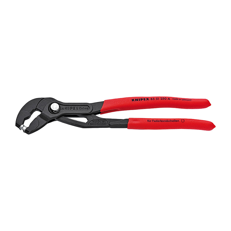 Kliešte KNIPEX na hadicové spony 250mm 8551250A