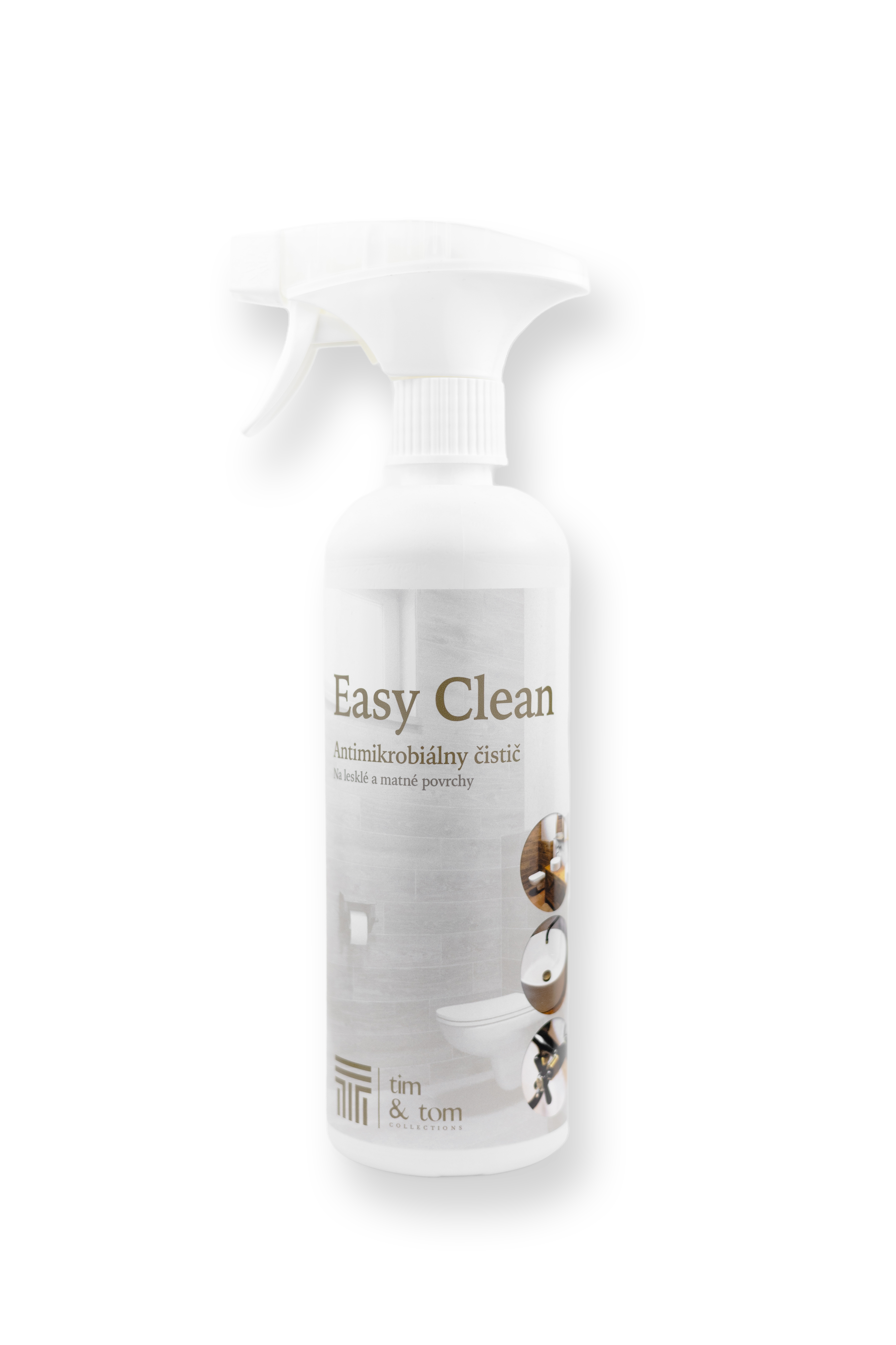 čistič Tim&Tom TT001 EASY CLEAN antimikrobiálny čistič 500ml - Kúpeľne | MasMasaryk