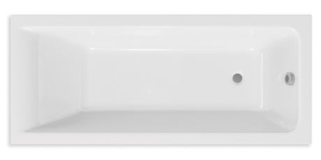 vaňa MONA 160x70 akryl biela bez nožičiek - plastové vane | MasMasaryk