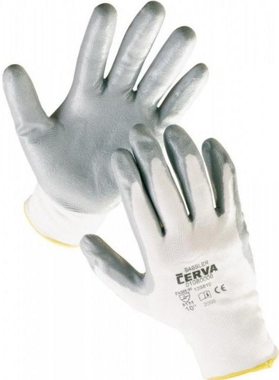 rukavice BABBLER  nylon č. 10