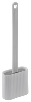 držiak WC kefa TF010 silikonová na zavesenie/postavenie 100x355 mm, biela