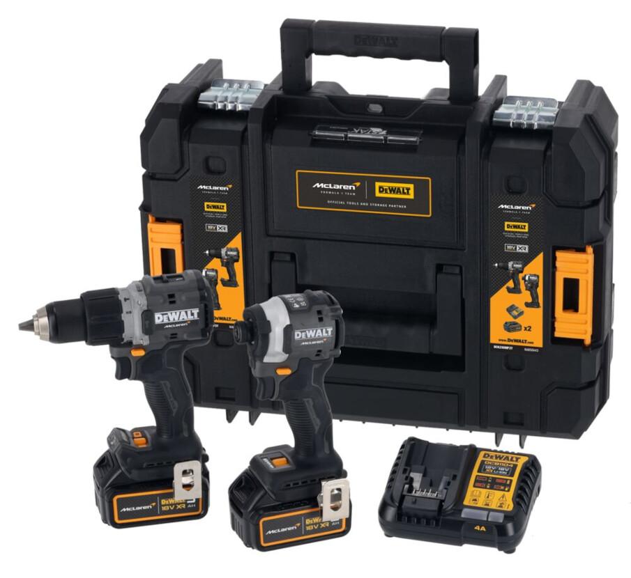 DEWALT AKU sada  KOMBO 8V 2x5,0 Ah (DCD85M+DCF85M) MCLAREN Tstak II