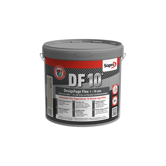 Sopro škárovacia hmota 5 kg vedro DF10 66 antracit 6SB5606605