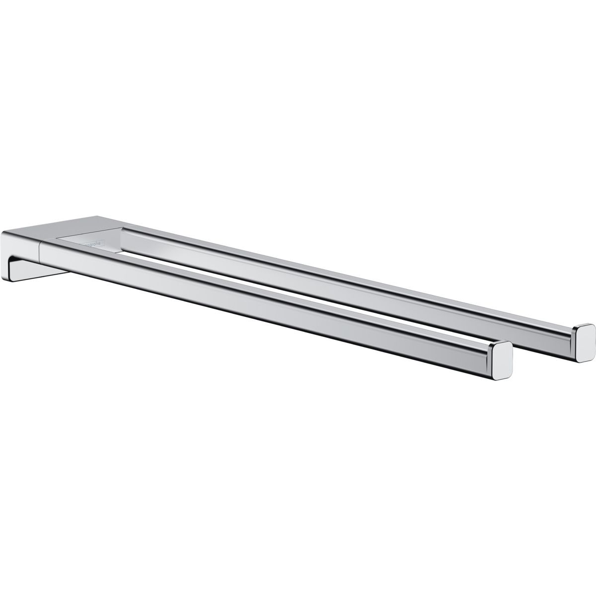 doplnky HG ADDSTORIS chróm 41770000 dvojitý držiak na uteráky pevný 45cm