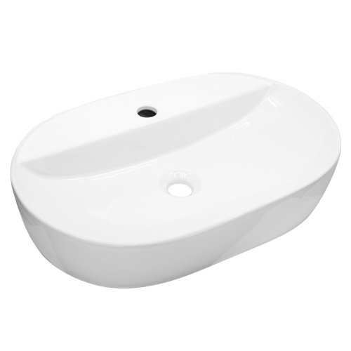 umývadlo na dosku MEREO 61x40x12 bez prepadu UC614012O