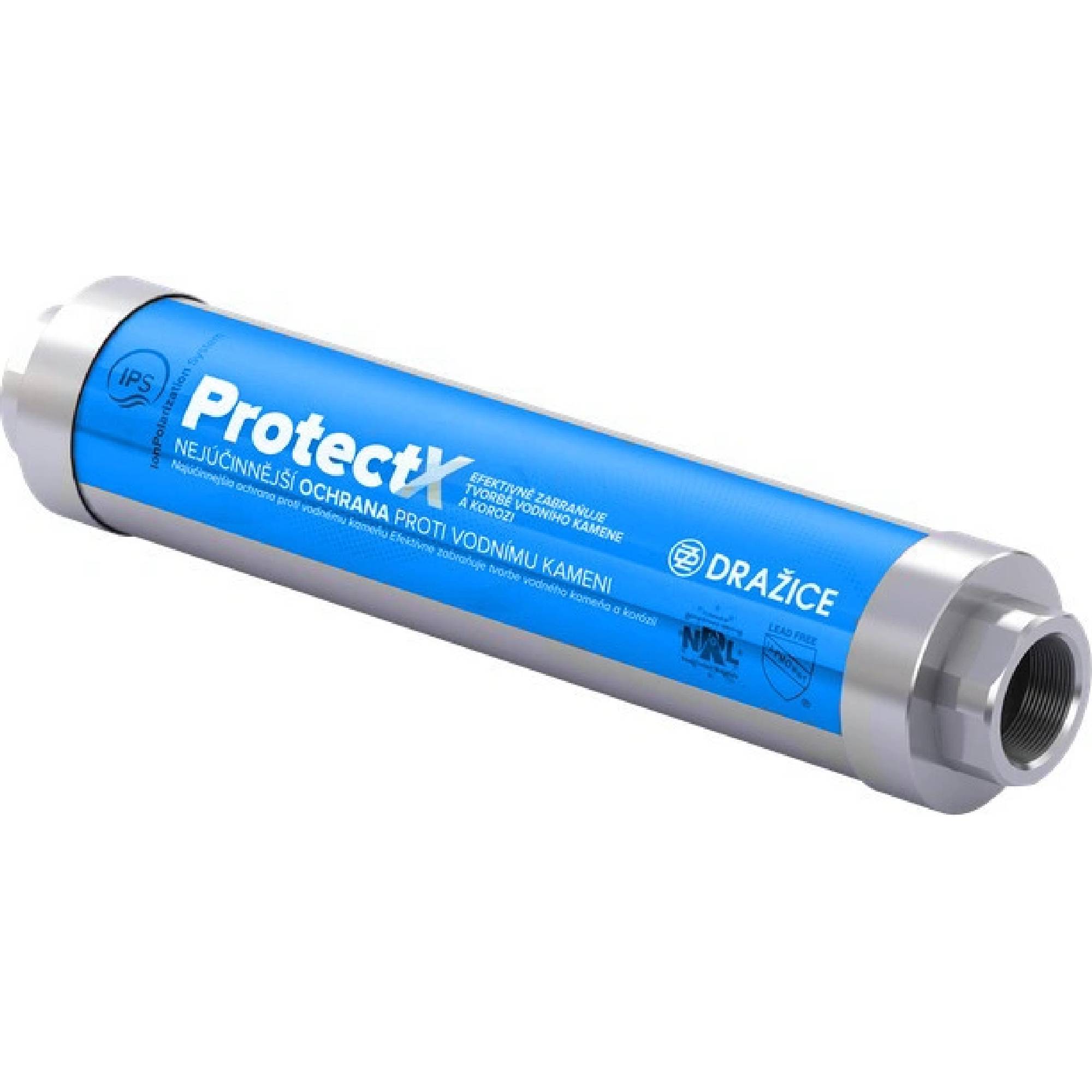 Ionizacný polar. systém ProtectX IPS 1/2" odstraňovač vodného kameňa 