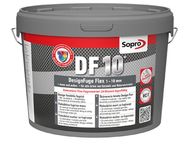 Sopro škárovacia hmota 5kg vedro DF10 77 manhattan 6SB5607705