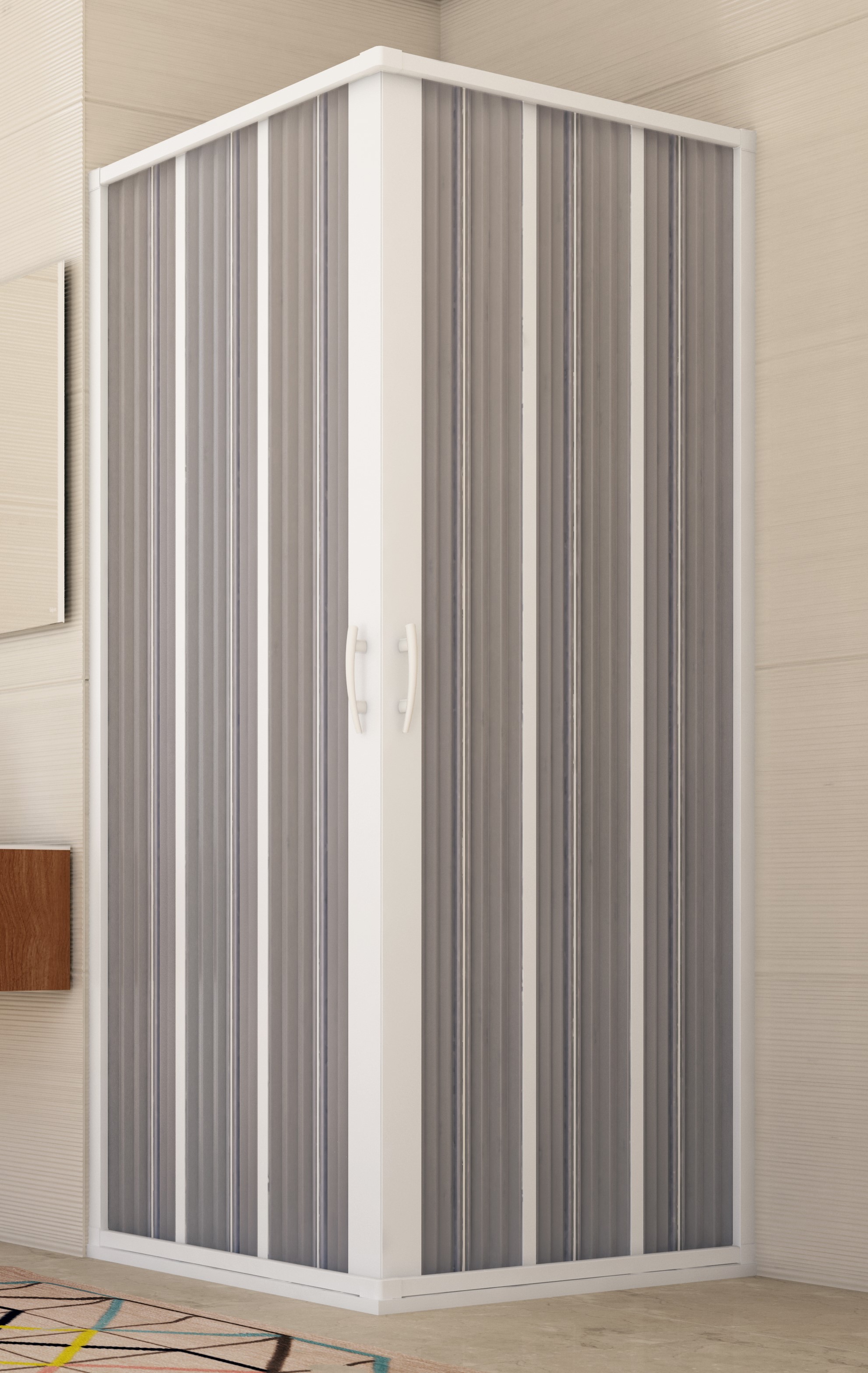 sprchová kút FLEX GIOVE NEW 90-70x90-70x185 OLBBXF102001