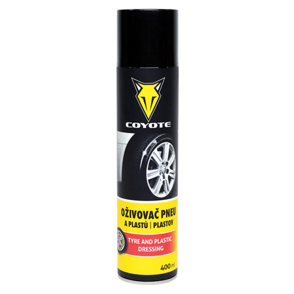 Coyote Oživovač pneu a plastov 400 ml