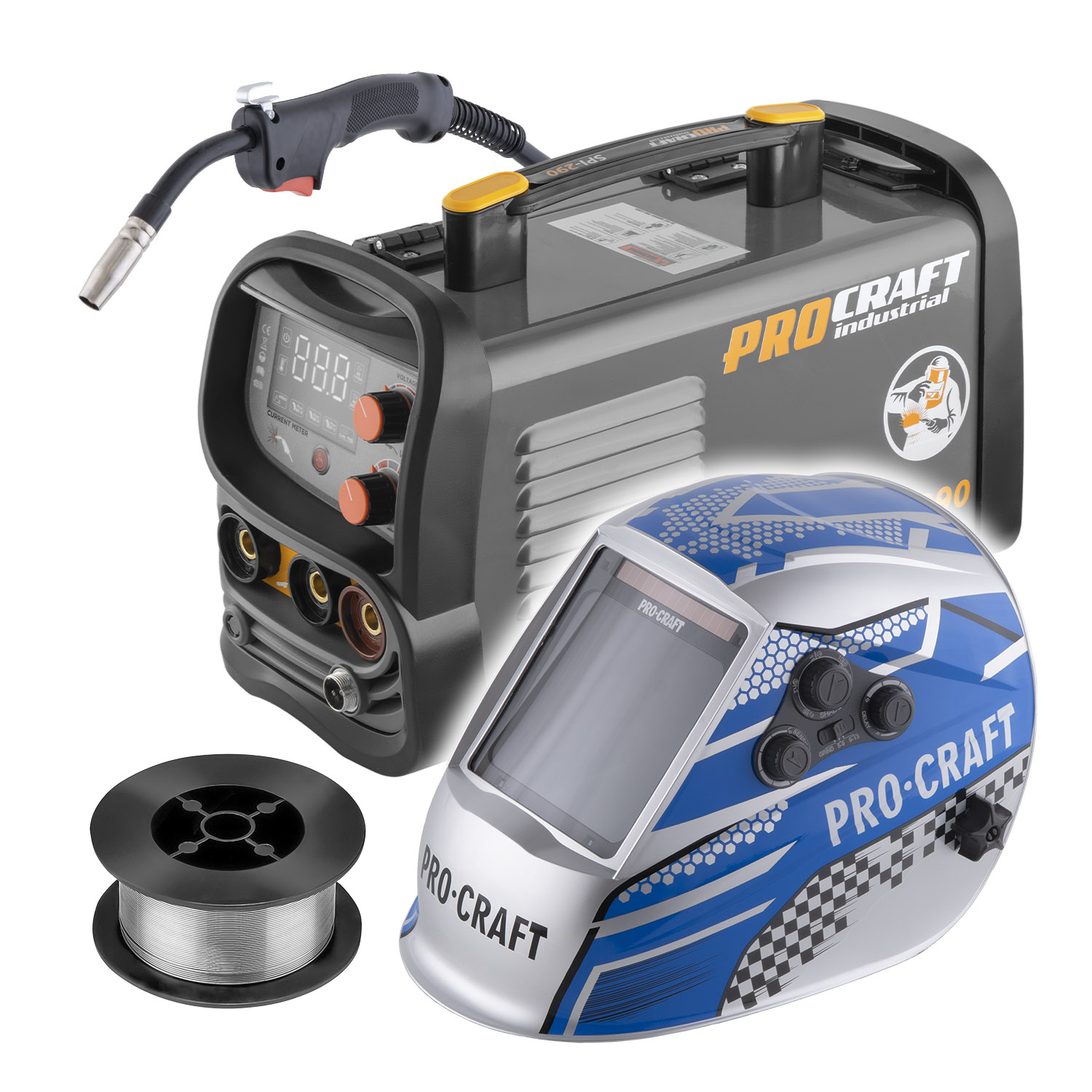 Procraft zváračka set  SSPI-290/FW81/SHP100-90