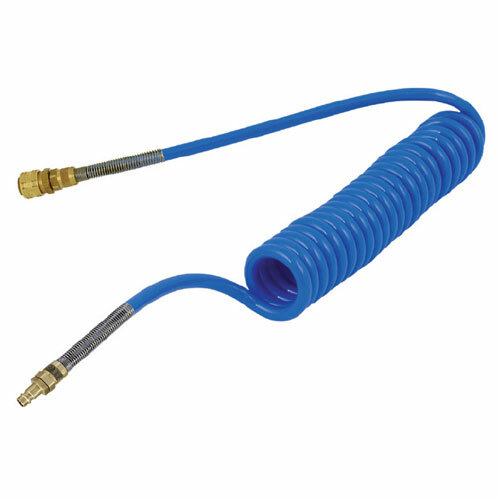 hadica na vzduch špirálová PU 6,5/10mm 10m červená