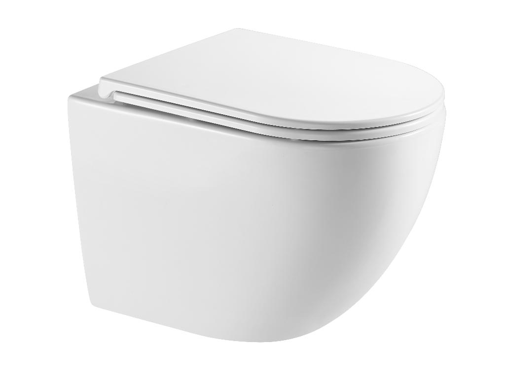 WC misa závesná ARCO TORNADO 36,5x52x36 + FLAT sedátko Soft-close OLKLT067EUQ3