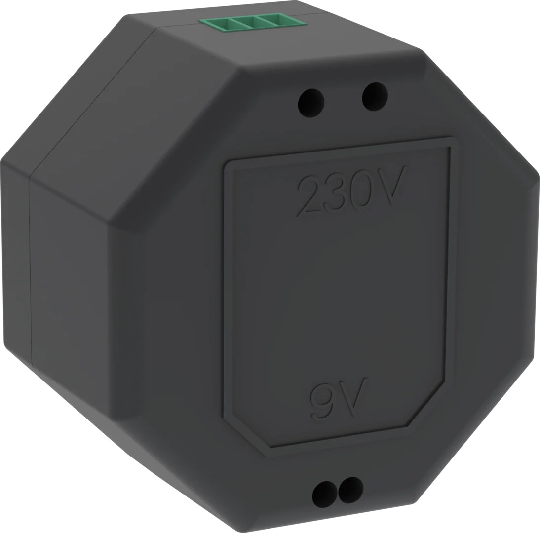 vodovodná batéria HANSA ELECTRA 290007 transformátor 230V/9V, výstup 1,3 A, na 5 spotrebičov