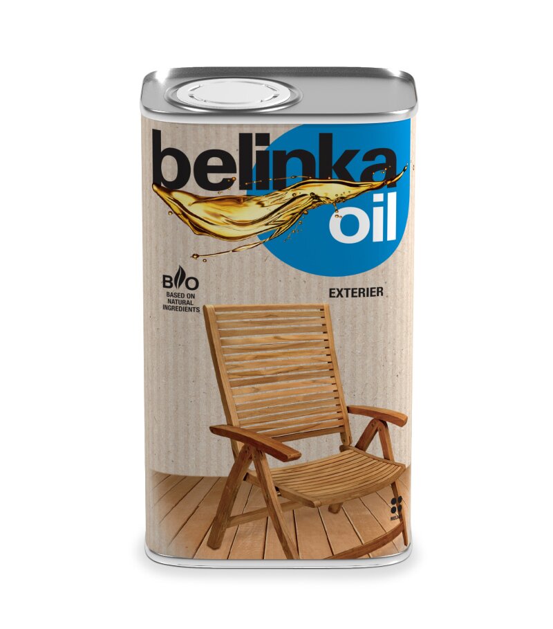 farba belinka Oil Exterier - Olej na drevo s pridanými voskami 0,5l