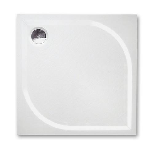 sprchová vanička ALOHA M  90x90x3cm štvorcová liaty mramor biela 16605