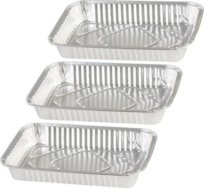 Miska MagicHome, 31,5x21,3x4,4 cm, grilovacia, 3 ks
