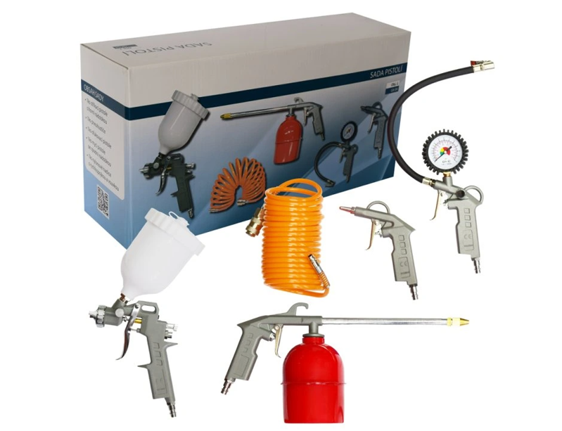 VKS pneuhustič s manometrom sada GK-04