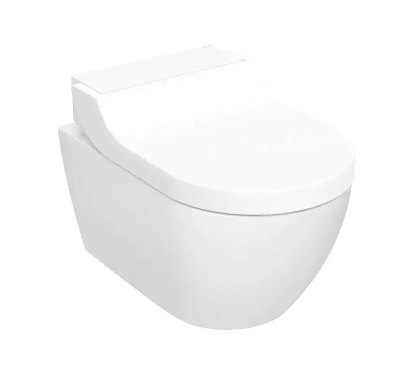 WC misa Geberit AquaClean Tuma Comfort kompl. záv. WC 146.290.11.1 Keramika: biela/KeraTect, Dizajnový kryt: biela