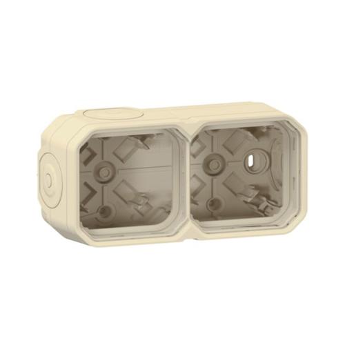 e krabica Legrand NO 2x Piesok IP55 Plexo 069867L