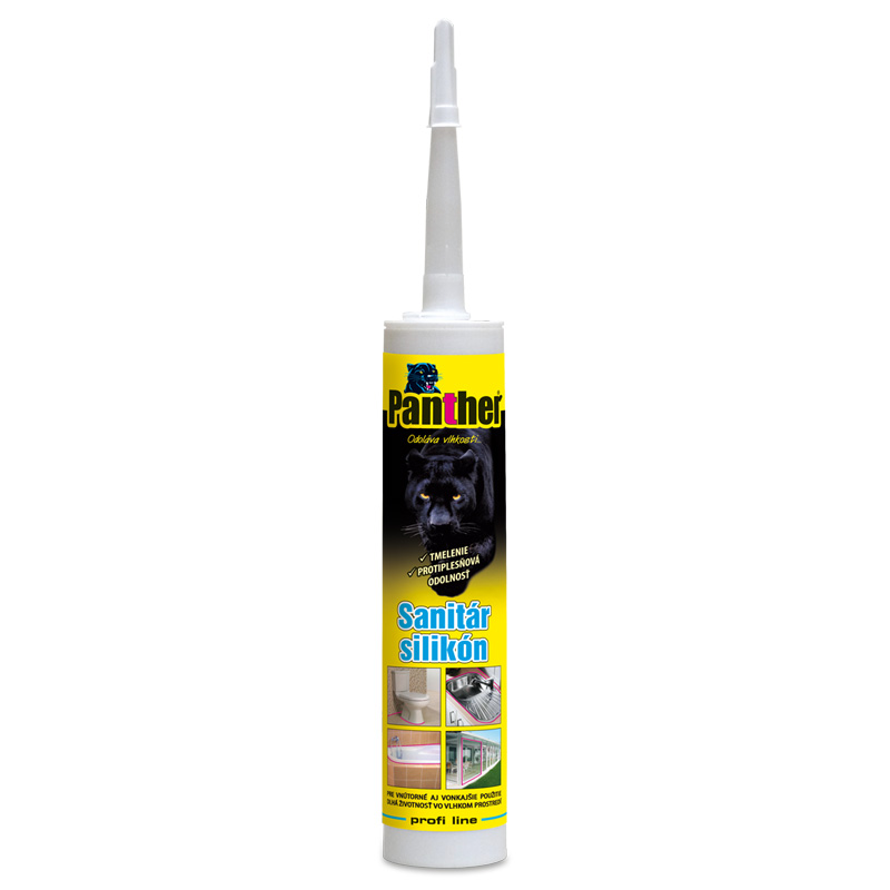 Panther silikón sanitár. sv. hnedá 300ml RAL8003
