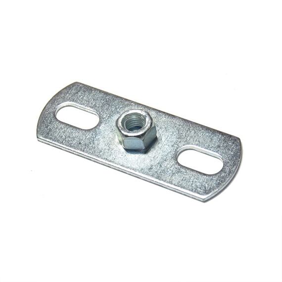 doska upevňovacia M10   80x30x2,0mm ZN