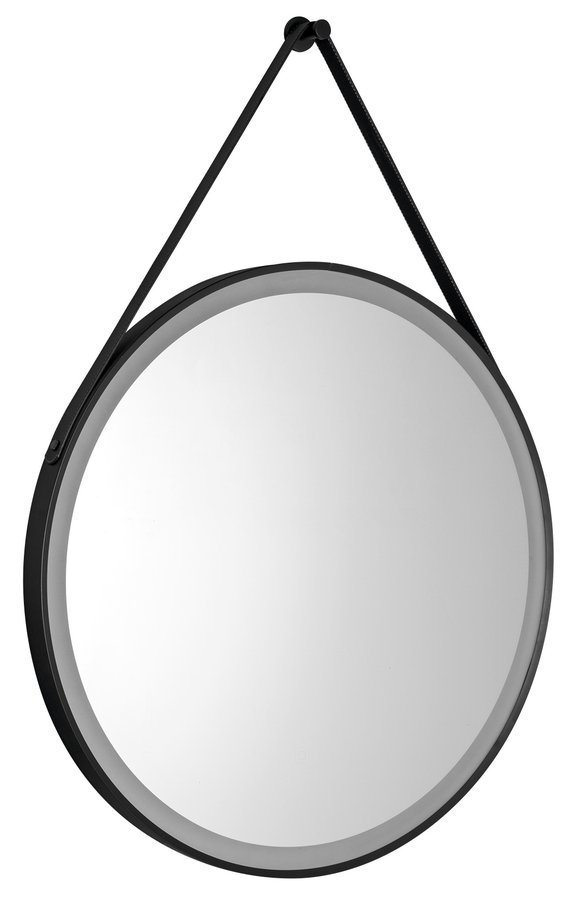 zrkadlo STAGO 60 cm kruh, LED osvetlenie, dotykový senzor, stmievateľné