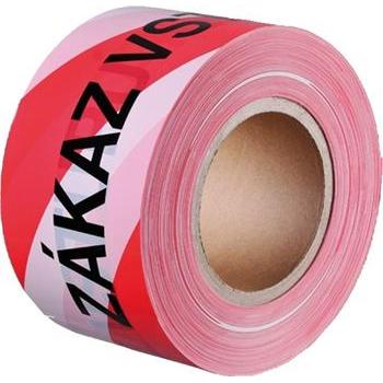 Páska výstražná  80mmx250m červeno/biela zákaz vstupu B7122RL  DB - Výstražné a protišmykové pásky | MasMasaryk
