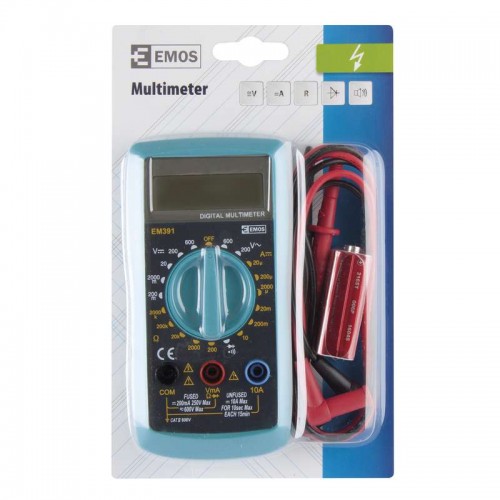 multimeter digitálný EM39 do 600V (M0391) - elektro- náradie | MasMasaryk
