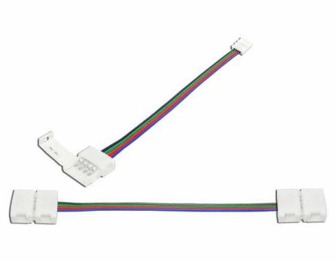 LED konektor spojovací RGB 4pin 3505 - príchytky a konektory | MasMasaryk