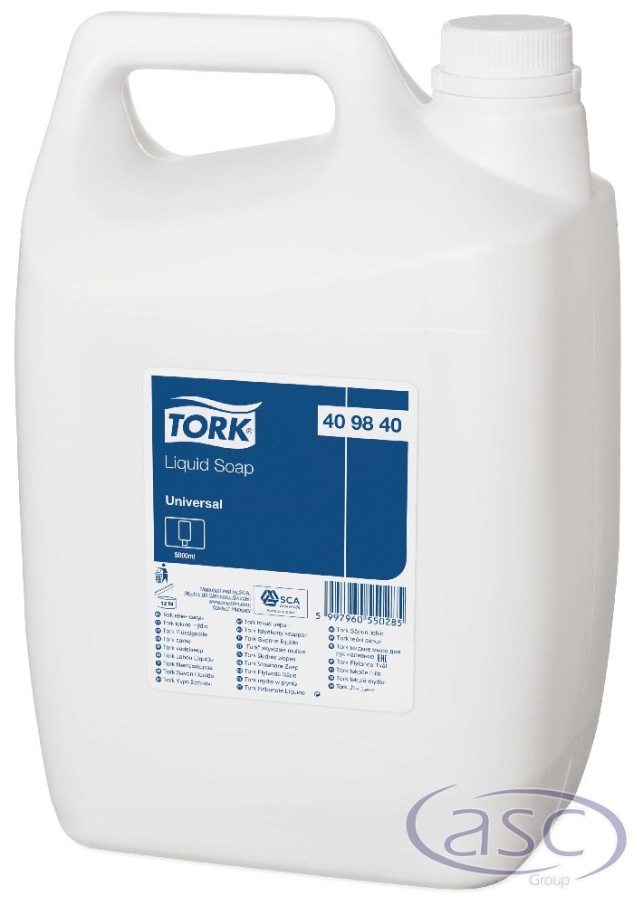 TORK tek. mydlo nápľň 5L   409840 - Čistiace prostriedky a chémia | MasMasaryk
