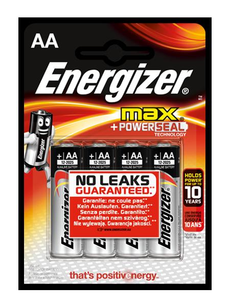 batéria AA LR6   Energizer MAX   - batérie /monočlánky/ | MasMasaryk