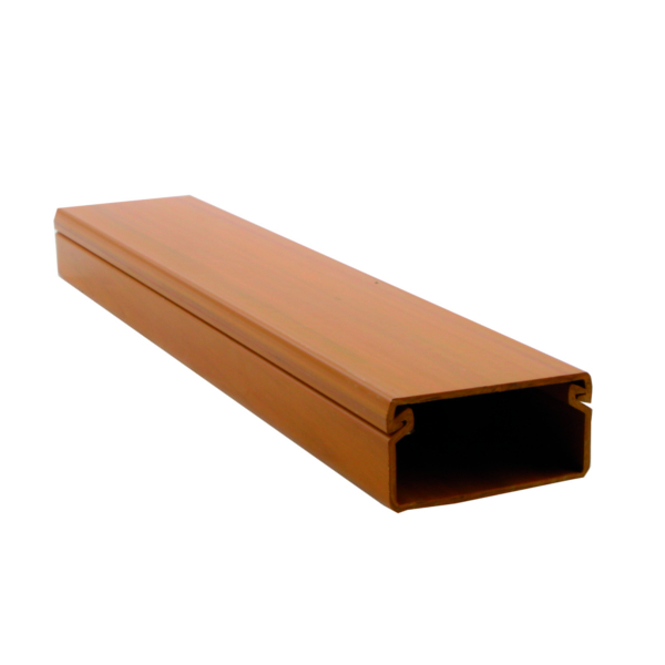 Lišta PVC 18x13 D1010-8802 1ks=2m svetlé drevo - lišty,trubky,chráničky | MasMasaryk