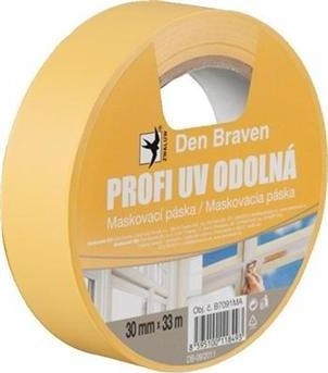 Den Braven páska maliarska papierová  UV odolná pre exterier 30mmx33m B7091MA - Fasádne a papierové pásky | MasMasaryk