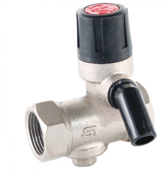 poistný ventil k bojleru 3/4" TE-2848/2852  6,7Bar   čierny - poistné a 4-cestné ventily | MasMasaryk