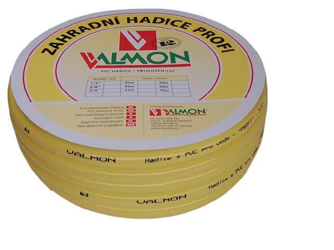 hadica VALMON profi 1" 25m balík žltá