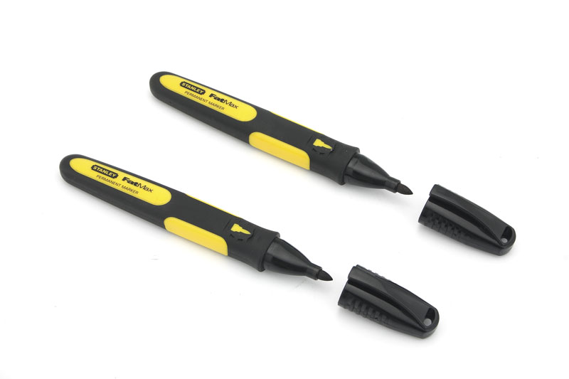 STANLEY popisovač čierny jemný hrot 2ks      FatMax®         0-47-312
