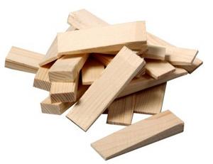 Klin montážny drevený 100x25x16-1mm 14ks/balenie  1.37201