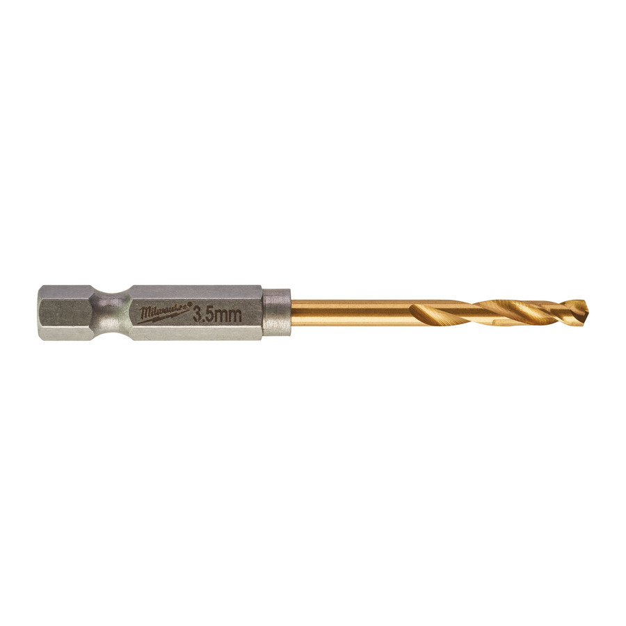 Milwaukee vrták HSS-G TIN 3,5mm stopka 1/4" 2ks/bal. 48894707