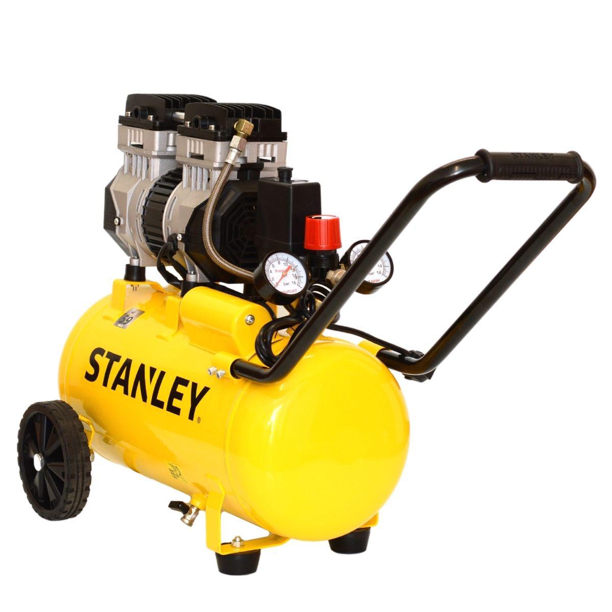 STANLEY kompresor bezolejový tichý 50l   66db     SXCMS2050HE
