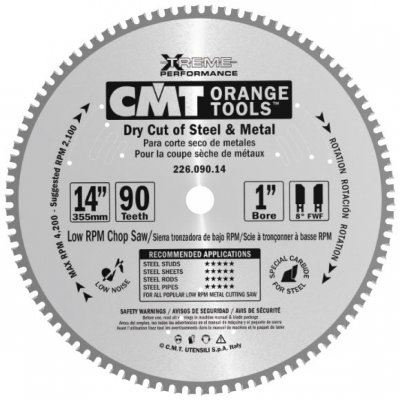 CMT kotúč pílový 355x30mm 90Z na kov C22609014M 