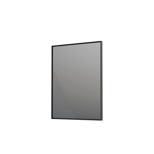 zrkadlo ORISTO NEO 2 60 x 70 x 2,5 cm v ráme, čierna matná, bez osvetlenia