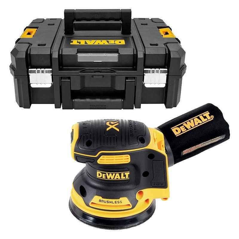 DEWALT  AKU brúska excentrická 18V 125mm Tstak bez AKU bezuhlíková DCW210NT