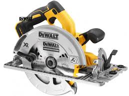 DEWALT AKU píla kotúčová so základňou pre lištu 18V DCS572NT