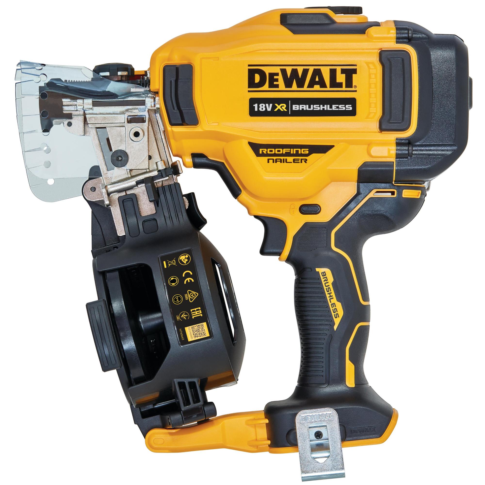 DEWALT AKU klincovačka pokrývačská DCN45RNN  18V na šindel bez AKU